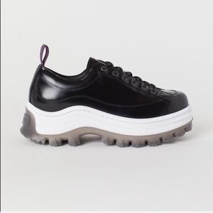 Eyty’s+H&M black chunky leather sneakers